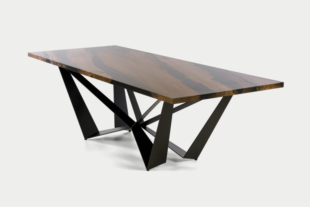 Epoxy tafel walnoot